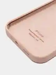 Бежевый чехол Silicone Case для iPhone 12 / iPhone 12 Pro, закрытый низ
