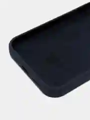Темно-синий чехол Silicone Case для iPhone 13 с закрытым низом