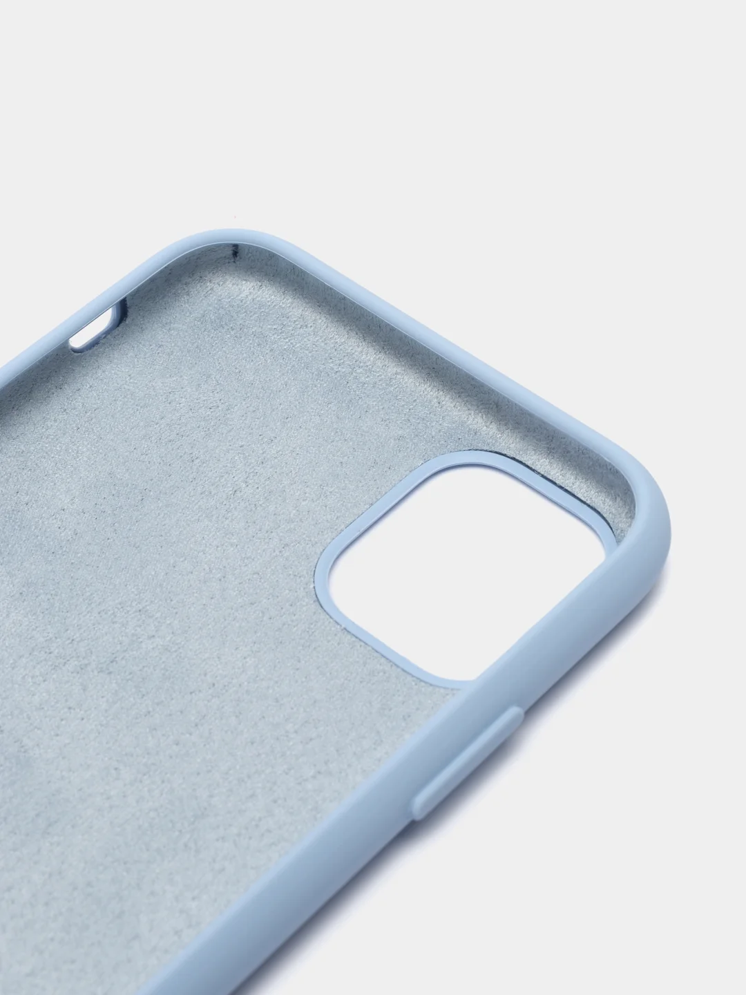 Ледяной чехол Silicone Case для iPhone 11, с открытым низом