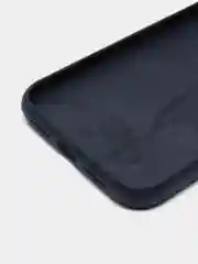 Темно-синий чехол Silicone Case для iPhone 11 с закрытым низом