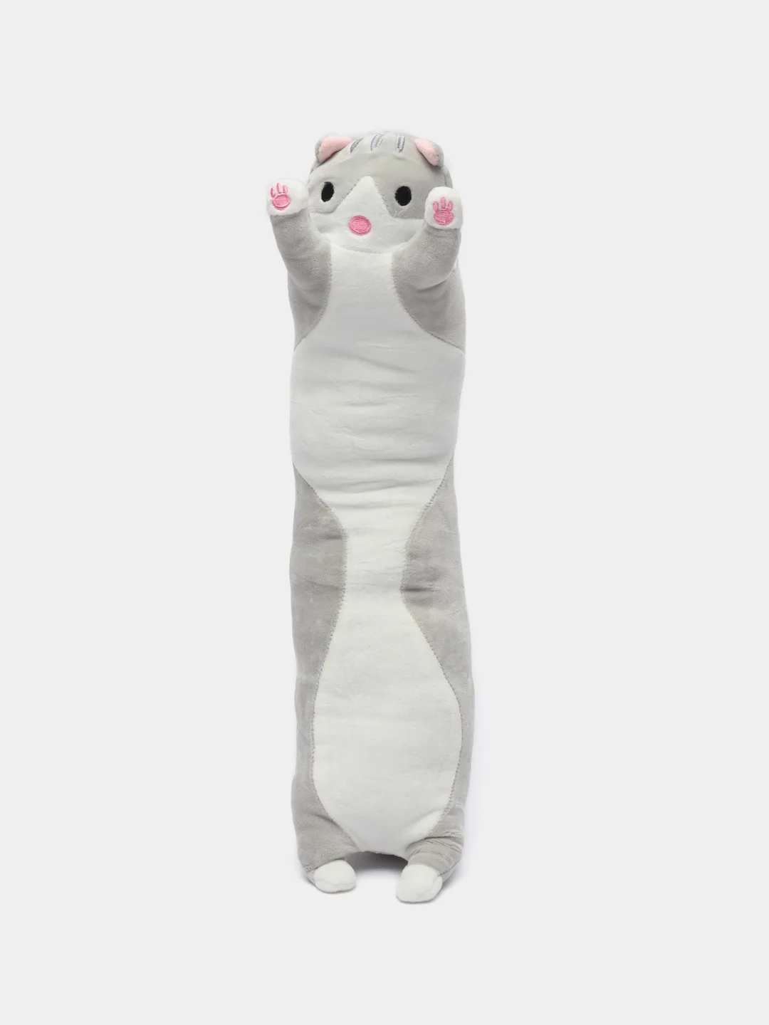 Серый мягкая игрушка кошка Long Cat/кот батон/длинный кот