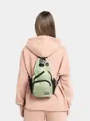 Зеленый сумка спортивная через плечо, рюкзак на одно плечо