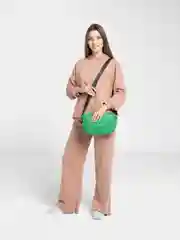 Зеленый сумка на плечо