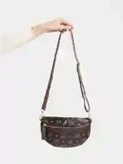 Золотистый хаки сумка женская через плечо
