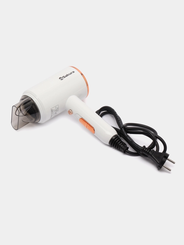 Фен для волос Sakura SA-4045W, 1400 Вт, 2 режима, холодная сушка