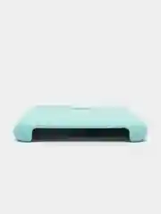 Бирюзовый чехол Silicone Case для iPhone 7, 8, SE 2020, с открытым низом