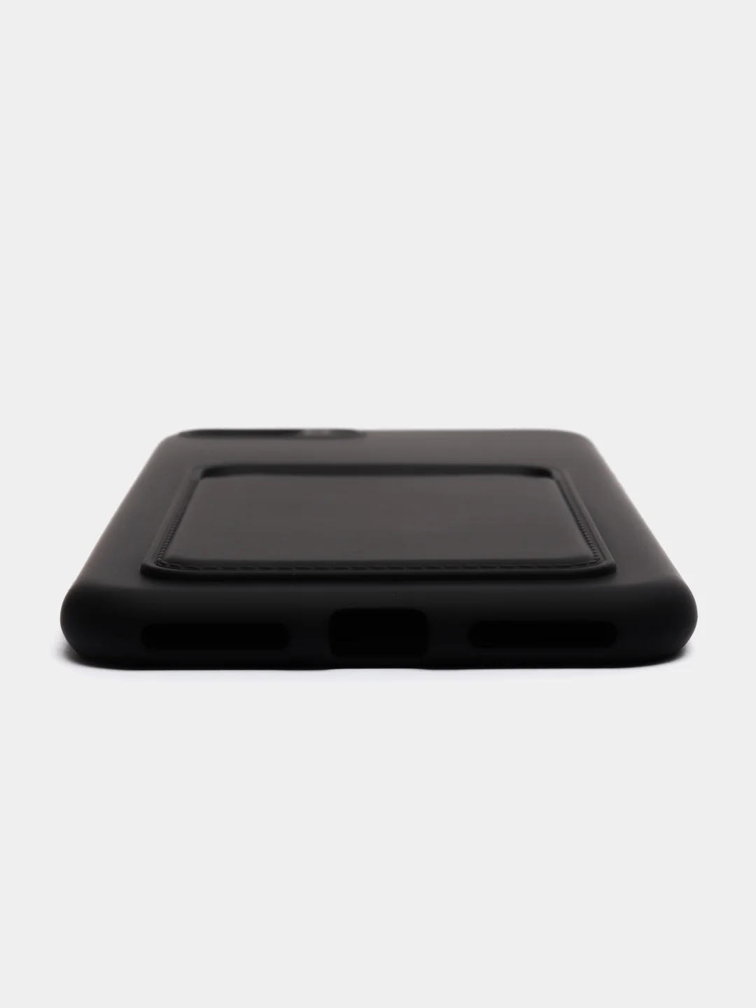 Черный чехол с карманом для карт, на iPhone 7 Plus, 8 Plus, 11, 12, 13