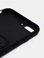 Черный чехол с карманом для карт, на iPhone 7 Plus, 8 Plus, 11, 12, 13