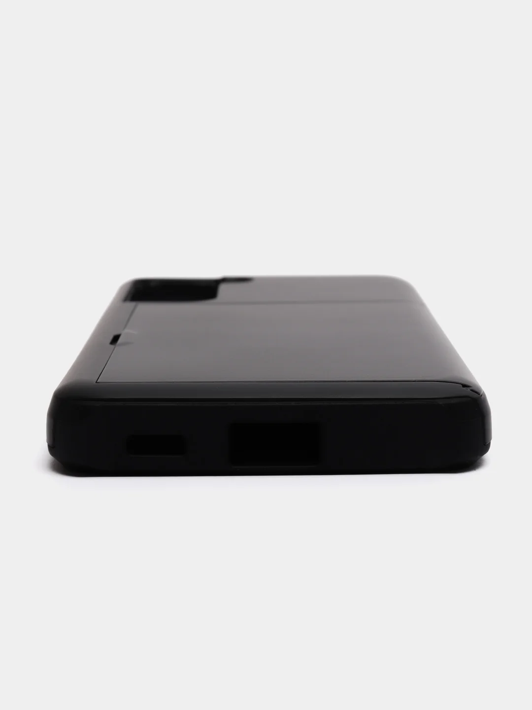 Черный чехол с карманом кейсом для карт iPhone 11 PRO MAX XS MAX 7 8 SE2 SE3 12 PRO Samsung S21