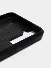 Черный чехол с карманом кейсом для карт iPhone 11 PRO MAX XS MAX 7 8 SE2 SE3 12 PRO Samsung S21