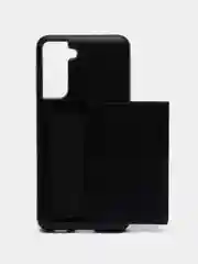 Черный чехол с карманом кейсом для карт iPhone 11 PRO MAX XS MAX 7 8 SE2 SE3 12 PRO Samsung S21