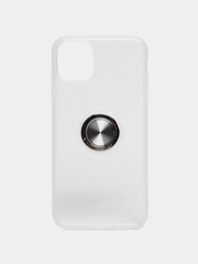 Чехол силиконовый для iPhone 11 Pro Max, 7/8 Plus, 12 Pro, S10, с кольцом-держателем