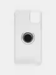 Прозрачный чехол силиконовый для iPhone 11 Pro Max, 7/8 Plus, 12 Pro, S10, с кольцом-держателем