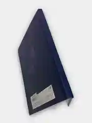 Блокнот (167х216 мм) А5, 80 л, твердый, клетка, блок 5 цветов,  3D фольга, "Лондон"