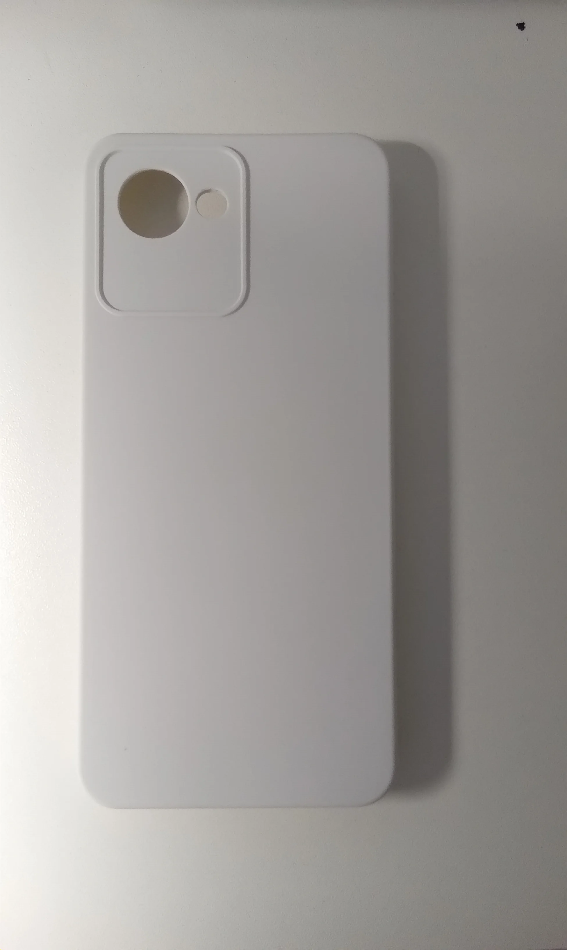 Кремовый чехол REALME C30S / REALME C30 / Narzo 50i prime с защитой камеры