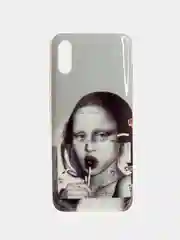 Тёмно-серый чехол Xiaomi Redmi 10C, POCO C40, Redmi 9A,  Redmi 9C, Redmi 10A силиконовый с рисунком