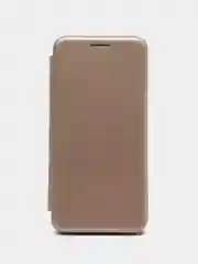 Золотой чехол-книжка Samsung Galaxy A22 4G, M32, M22 (Самсунг Галакси А22, М32, М22)