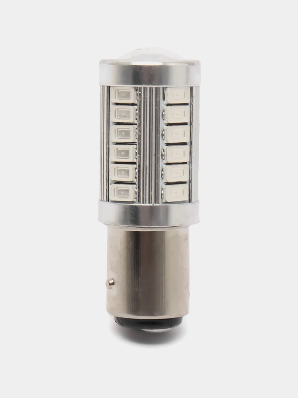 Лампа S25/BAY15D LED, зеленая