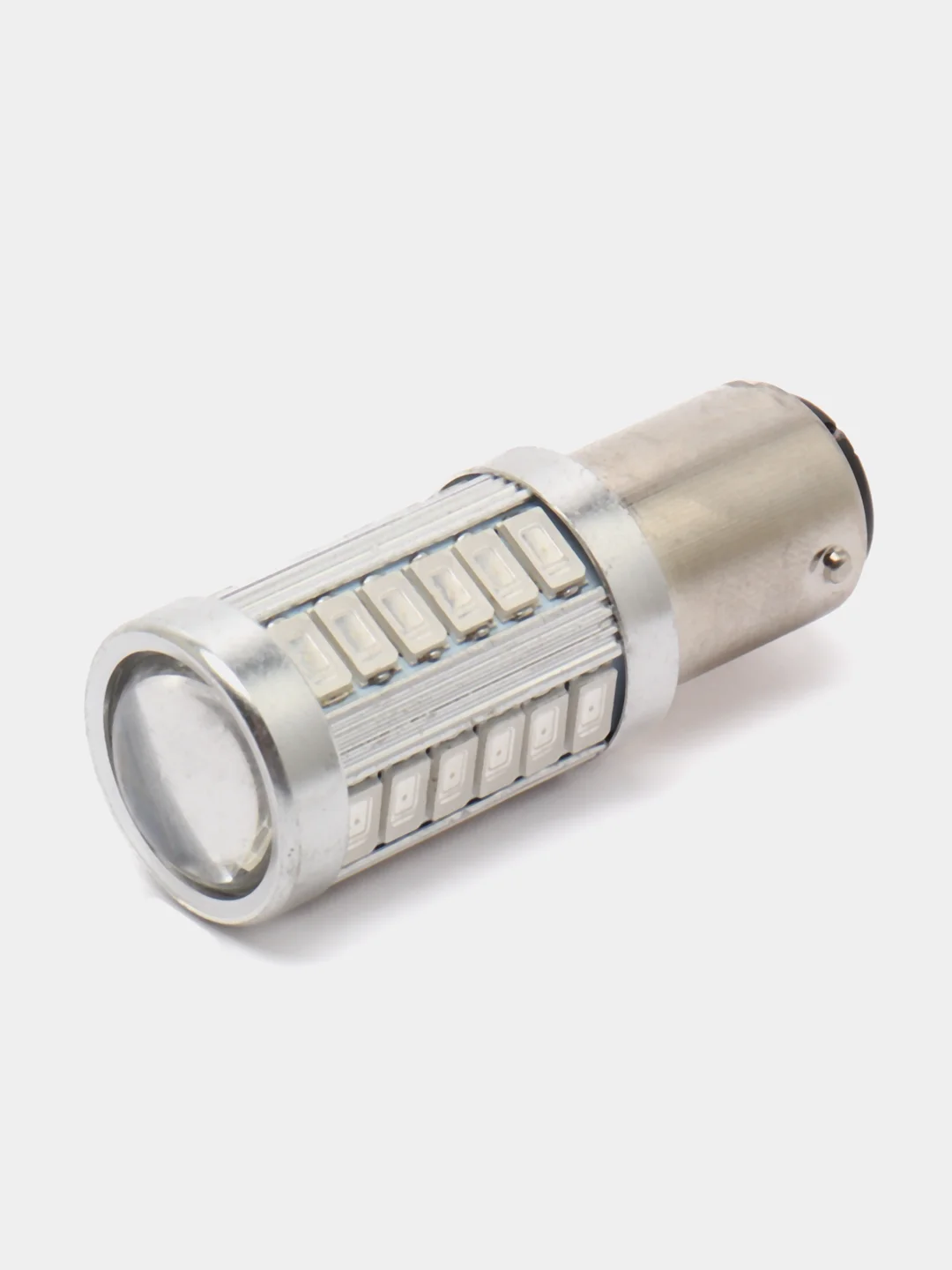 Лампа S25/BAY15D LED, зеленая