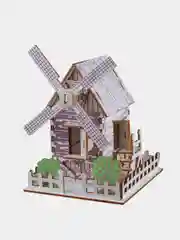 Аметистовый деревянный конструктор "Кукольный дом"