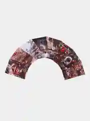 Черный новогодние открытки - шильдики, 10 х 7 см, открытки для подарков, открытки для цветов