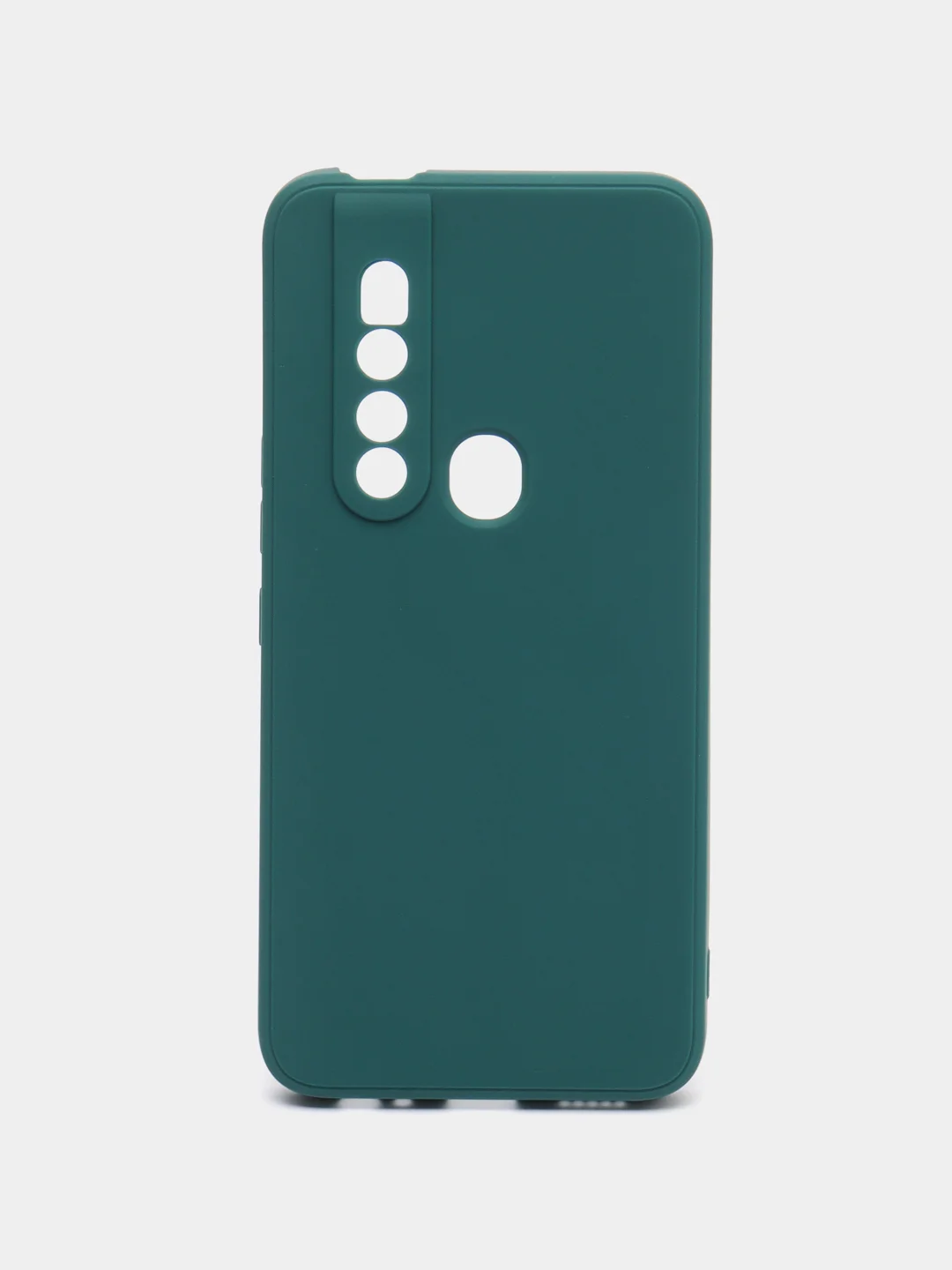 Зеленый чехол Tecno CAMON 15 Pro (Техно Камон 15 Про), силиконовый