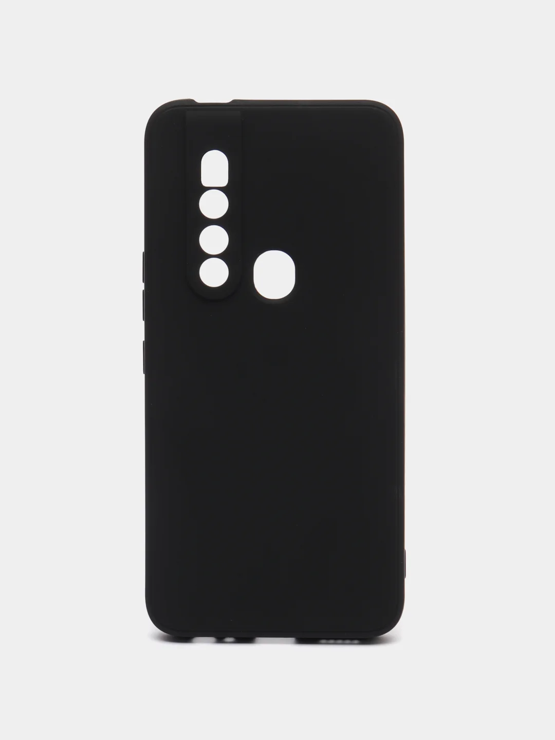 Черный чехол Tecno CAMON 15 Pro (Техно Камон 15 Про), силиконовый
