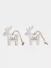 Молочный елочные игрушки(2 шт)