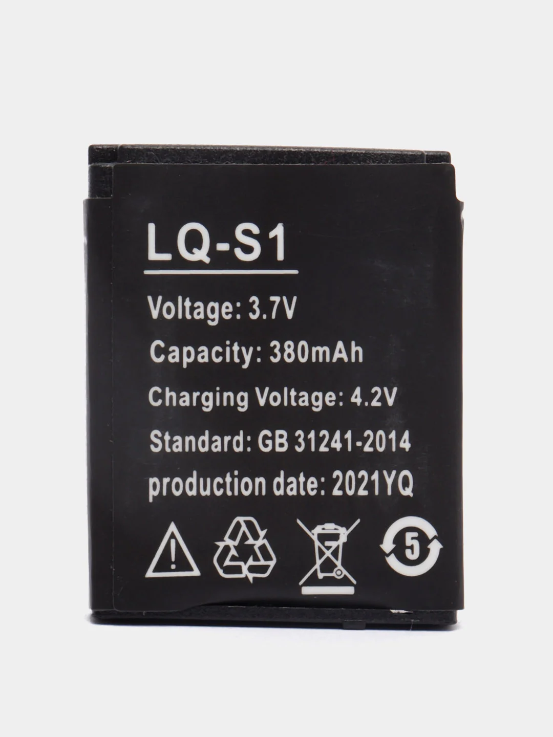 Аккумулятор к Smart часам LQ-S1, 3.7В, 380мА/ч