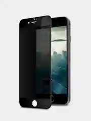 Черный защитное стекло Privacy для iPhone 7+/8+
