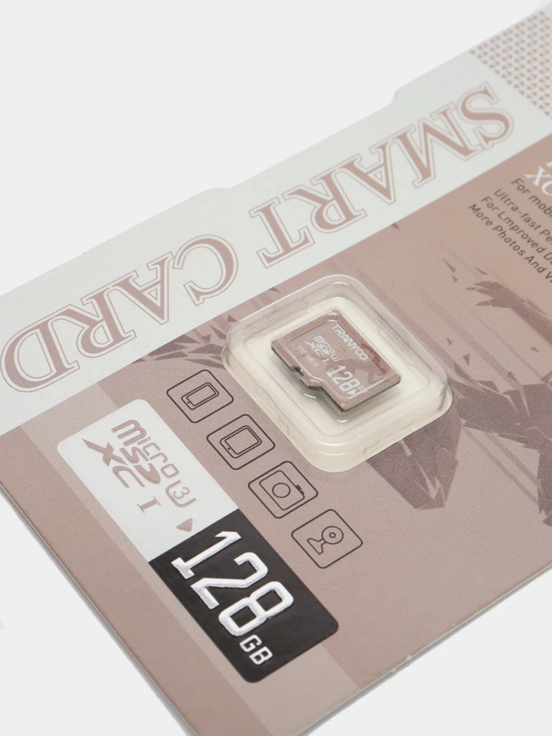 Карта памяти TRANYOO U3 microSD, 128 Гб