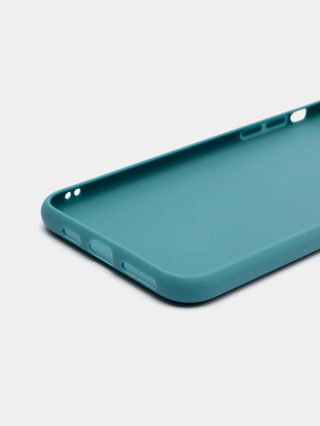 Синий меланж чехол для iPhone 11 Pro Max, силиконовый, 14 цветов