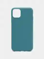 Синий меланж чехол для iPhone 11 Pro Max, силиконовый, 14 цветов