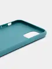 Синий меланж чехол для iPhone 11 Pro Max, силиконовый, 14 цветов