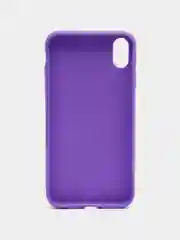 Фиолетовый чехол для iPhone XS Max, силиконовый, 14 цветов