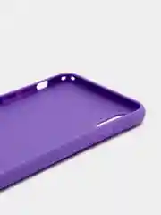 Фиолетовый чехол для iPhone XS Max, силиконовый, 14 цветов