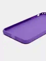 Фиолетовый чехол для iPhone XS Max, силиконовый, 14 цветов