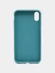 Синий меланж чехол для iPhone XS Max, силиконовый, 14 цветов