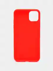 Красный чехол для iPhone 11 Pro Max, силиконовый, 14 цветов