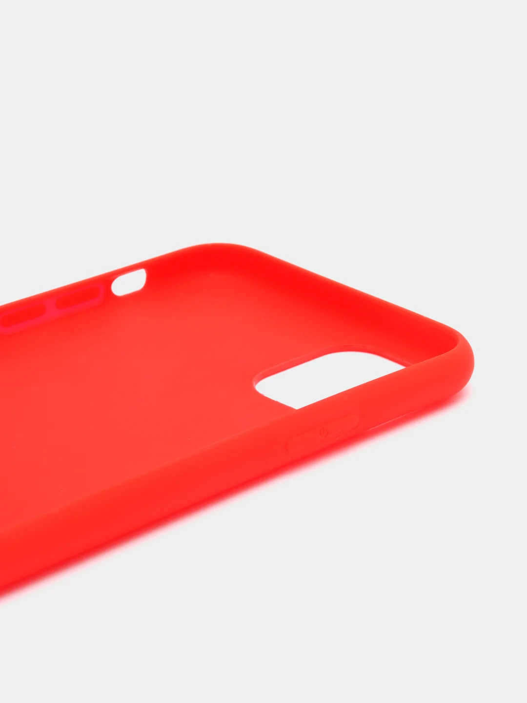 Красный чехол для iPhone 11 Pro Max, силиконовый, 14 цветов