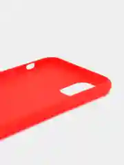 Красный чехол для iPhone 11 Pro Max, силиконовый, 14 цветов