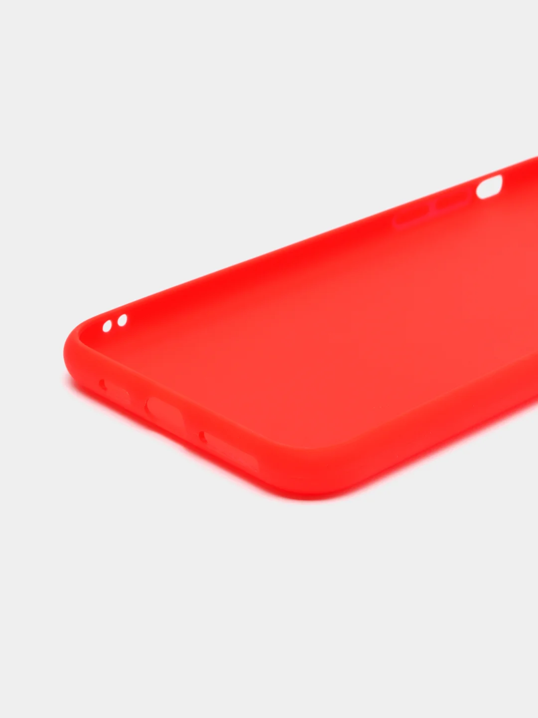 Красный чехол для iPhone 11 Pro Max, силиконовый, 14 цветов