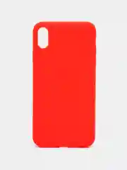 Красный чехол для iPhone XS Max, силиконовый, 14 цветов