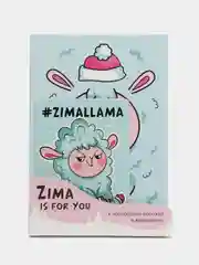 Подарочный набор Zima: обложка для паспорта и ежедневник А5, 80 листов