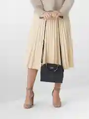 Черный женская сумка из экокожи