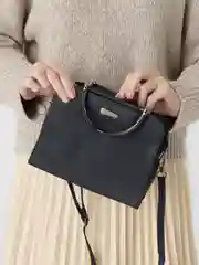 Черный женская сумка из экокожи