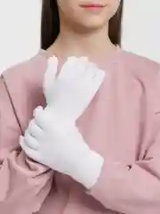 Белый детские демисезонные перчатки