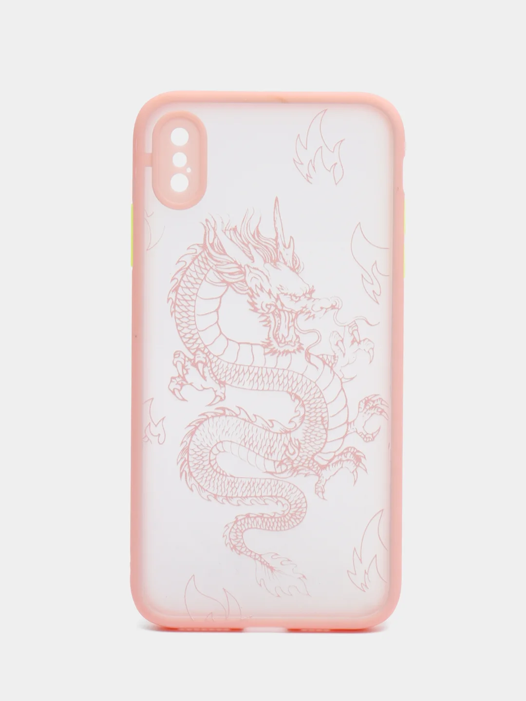 Розовый чехол на iPhone (Айфон) 11/13/14/15/X/XR/7/8 Plus/SE2/XS Max/12 Pro Max про макс