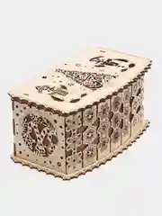 Коробка, шкатулка, упаковка  для подарка на новый год.
