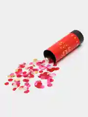 Красный хлопушка конфетти